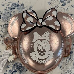 Minnie Mouse Rose Gold Backpack Disney Ballon